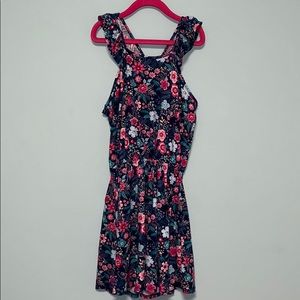 Girls Floral Summer Dress 7/8